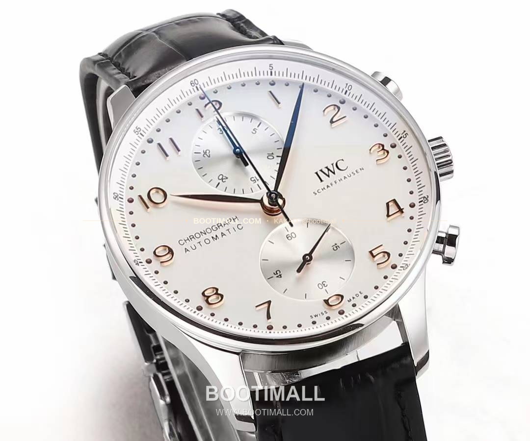 IWC 포르투기저 크로노그래프 스틸 브레이슬릿 오토매틱 IWC Portugieser Chronograph Steel Bracelet Automatic 41mm 6