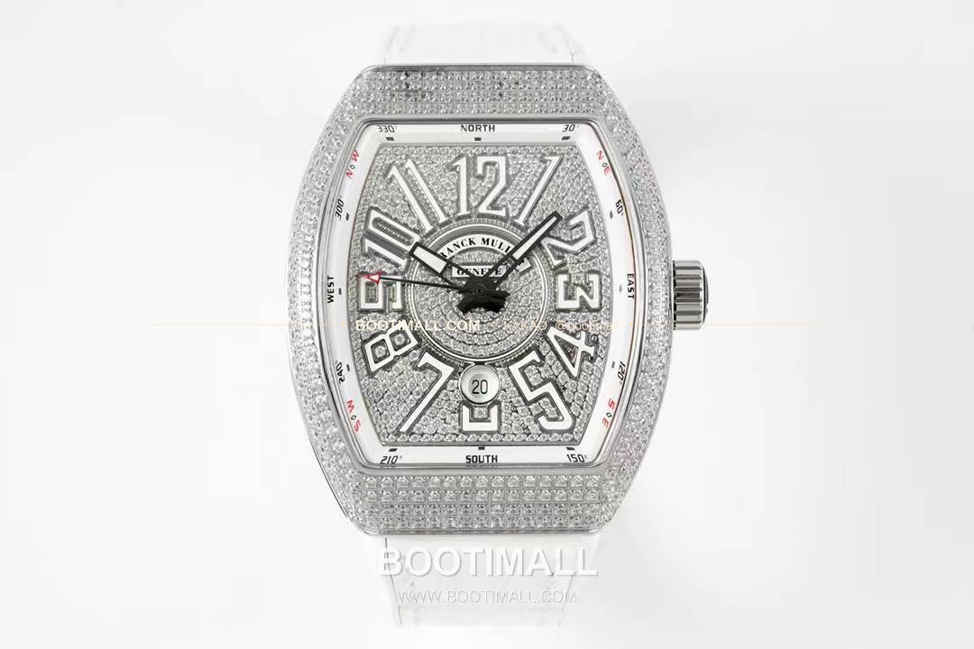 프랭크뮬러 뱅가드 요팅 V45 블루다이얼 오토매틱 Franck Muller Vanguard Yachting V45 Blue Dial Automatic 44x54mm 1