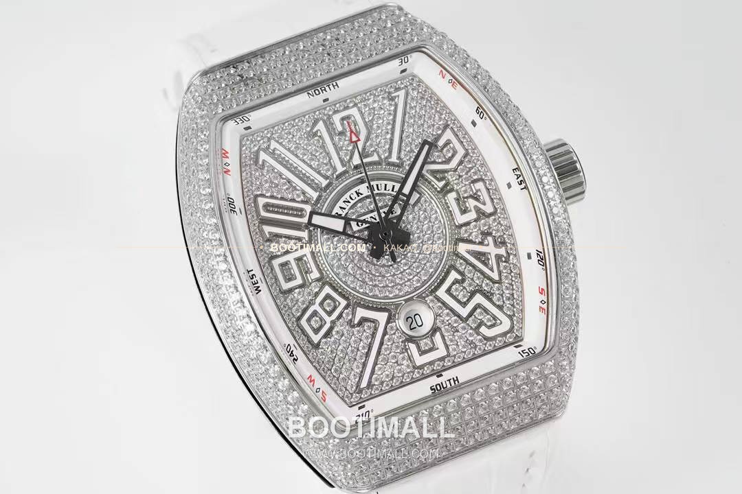 프랭크뮬러 뱅가드 요팅 V45 블루다이얼 오토매틱 Franck Muller Vanguard Yachting V45 Blue Dial Automatic 44x54mm 3