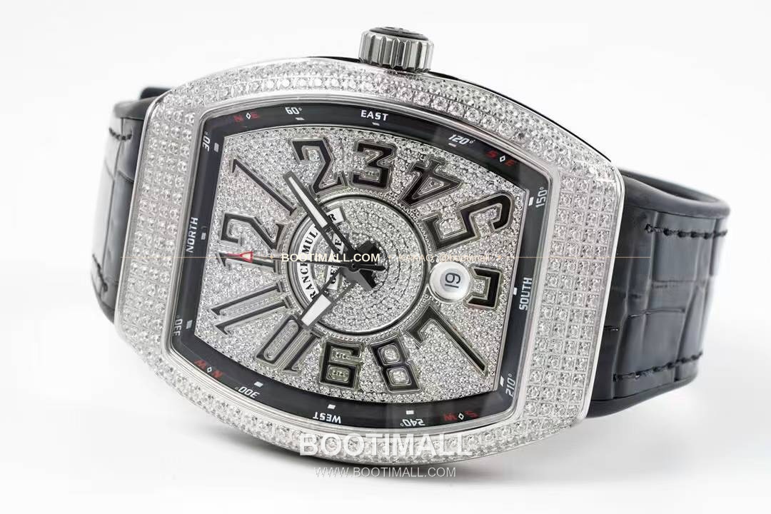 프랭크뮬러 뱅가드 요팅 V45 블루다이얼 오토매틱 Franck Muller Vanguard Yachting V45 Blue Dial Automatic 44x54mm 3