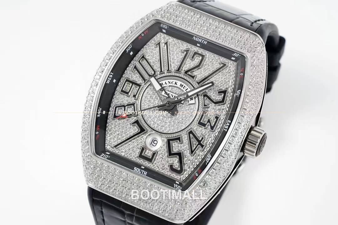 프랭크뮬러 뱅가드 요팅 V45 블루다이얼 오토매틱 Franck Muller Vanguard Yachting V45 Blue Dial Automatic 44x54mm 5