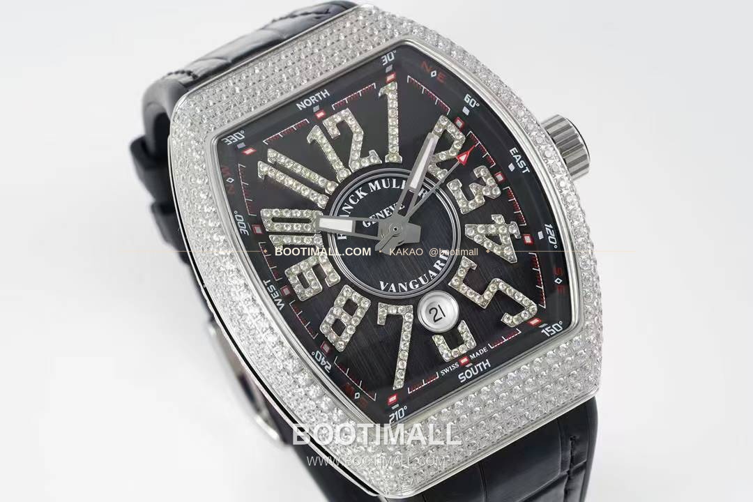 프랭크뮬러 뱅가드 요팅 V45 블루다이얼 오토매틱 Franck Muller Vanguard Yachting V45 Blue Dial Automatic 44x54mm 3