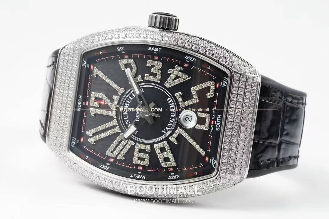 프랭크뮬러 뱅가드 요팅 V45 블루다이얼 오토매틱 Franck Muller Vanguard Yachting V45 Blue Dial Automatic 44x54mm 5