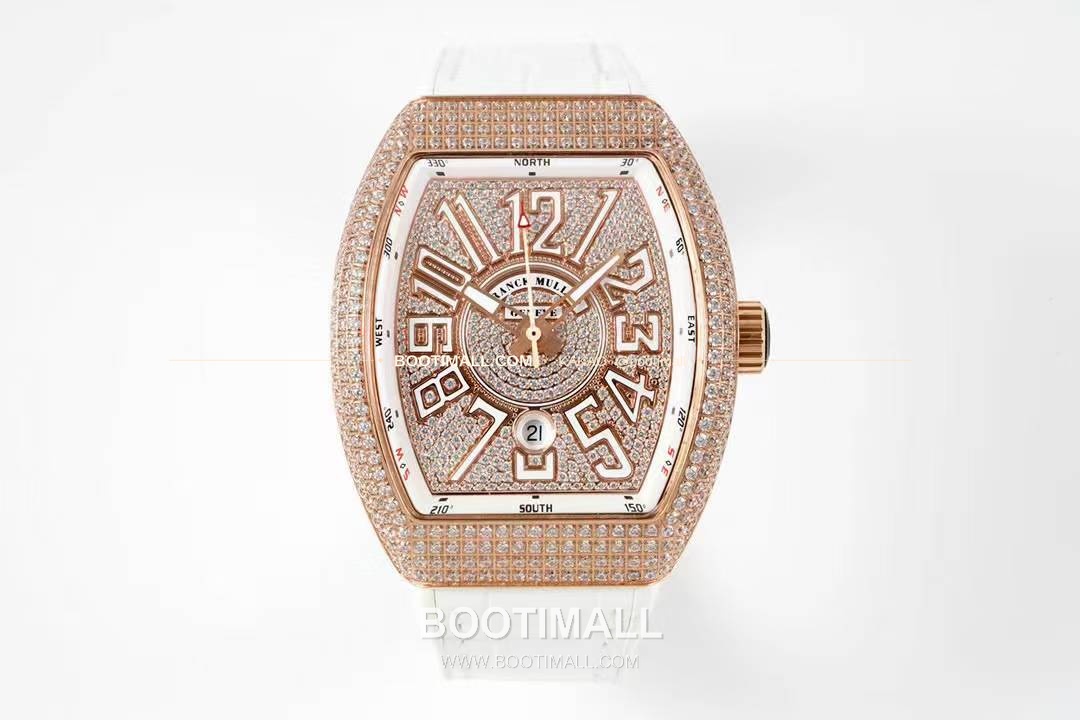 프랭크뮬러 뱅가드 요팅 V45 블루다이얼 오토매틱 Franck Muller Vanguard Yachting V45 Blue Dial Automatic 44x54mm 1