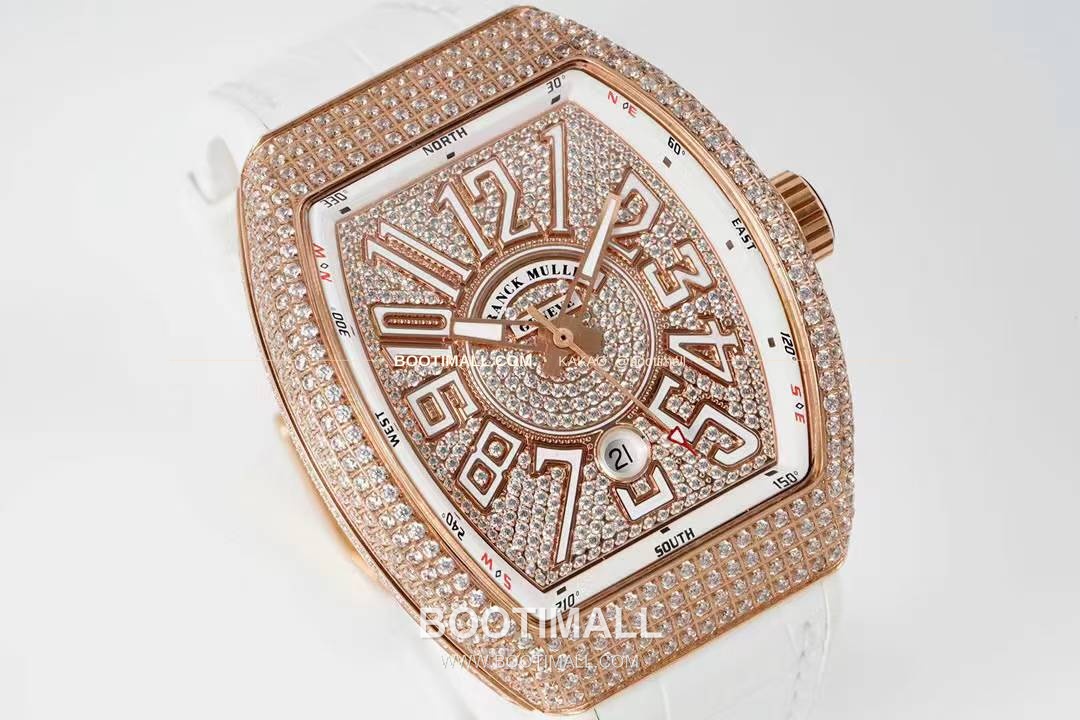 프랭크뮬러 뱅가드 요팅 V45 블루다이얼 오토매틱 Franck Muller Vanguard Yachting V45 Blue Dial Automatic 44x54mm 3