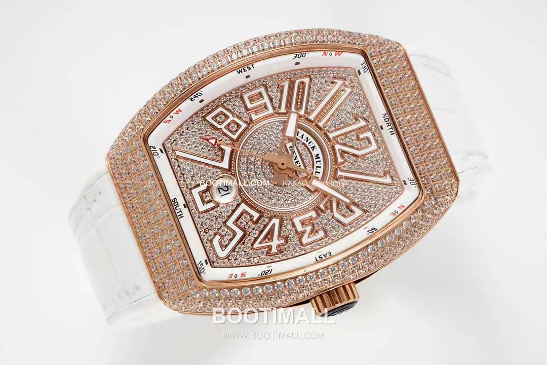 프랭크뮬러 뱅가드 요팅 V45 블루다이얼 오토매틱 Franck Muller Vanguard Yachting V45 Blue Dial Automatic 44x54mm 4