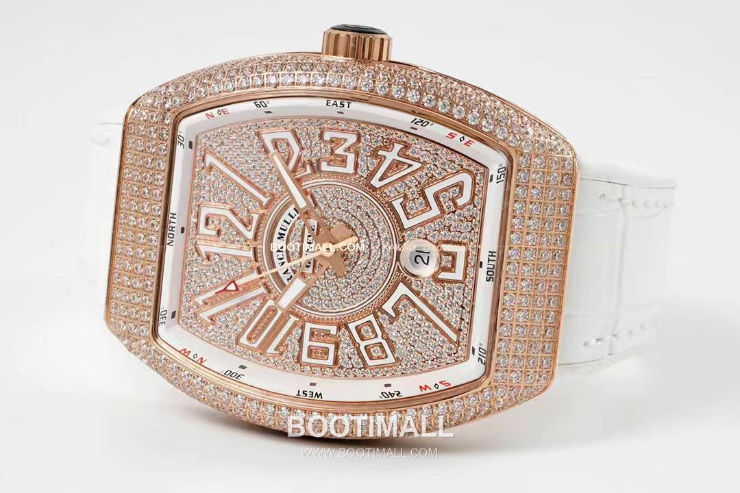 프랭크뮬러 뱅가드 요팅 V45 블루다이얼 오토매틱 Franck Muller Vanguard Yachting V45 Blue Dial Automatic 44x54mm 5