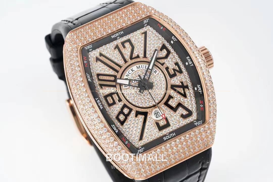 프랭크뮬러 뱅가드 요팅 V45 블루다이얼 오토매틱 Franck Muller Vanguard Yachting V45 Blue Dial Automatic 44x54mm 3