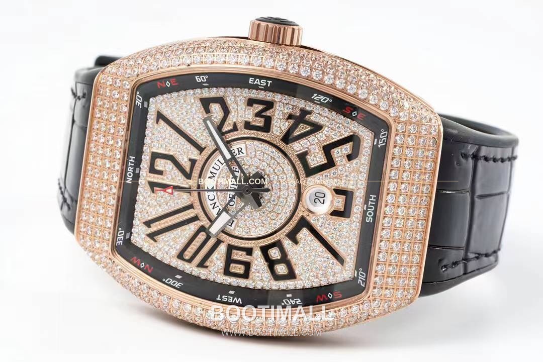 프랭크뮬러 뱅가드 요팅 V45 블루다이얼 오토매틱 Franck Muller Vanguard Yachting V45 Blue Dial Automatic 44x54mm 5