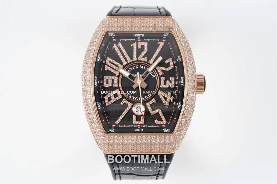 프랭크뮬러 뱅가드 요팅 V45 블루다이얼 오토매틱 Franck Muller Vanguard Yachting V45 Blue Dial Automatic 44x54mm 1