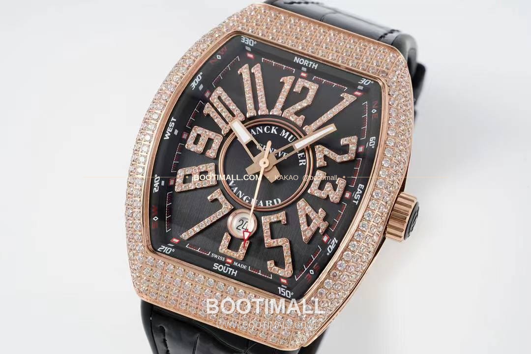 프랭크뮬러 뱅가드 요팅 V45 블루다이얼 오토매틱 Franck Muller Vanguard Yachting V45 Blue Dial Automatic 44x54mm 2