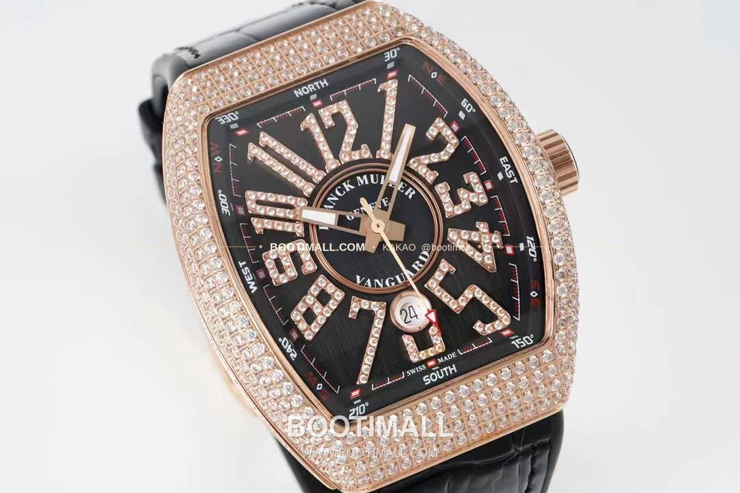 프랭크뮬러 뱅가드 요팅 V45 블루다이얼 오토매틱 Franck Muller Vanguard Yachting V45 Blue Dial Automatic 44x54mm 3