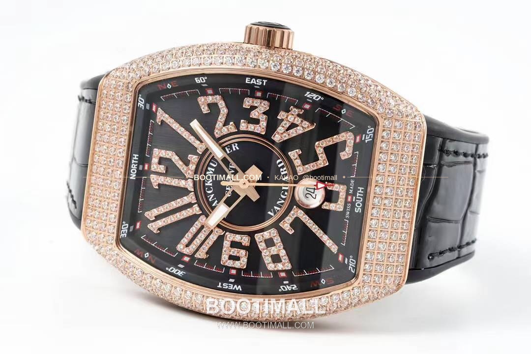 프랭크뮬러 뱅가드 요팅 V45 블루다이얼 오토매틱 Franck Muller Vanguard Yachting V45 Blue Dial Automatic 44x54mm 5