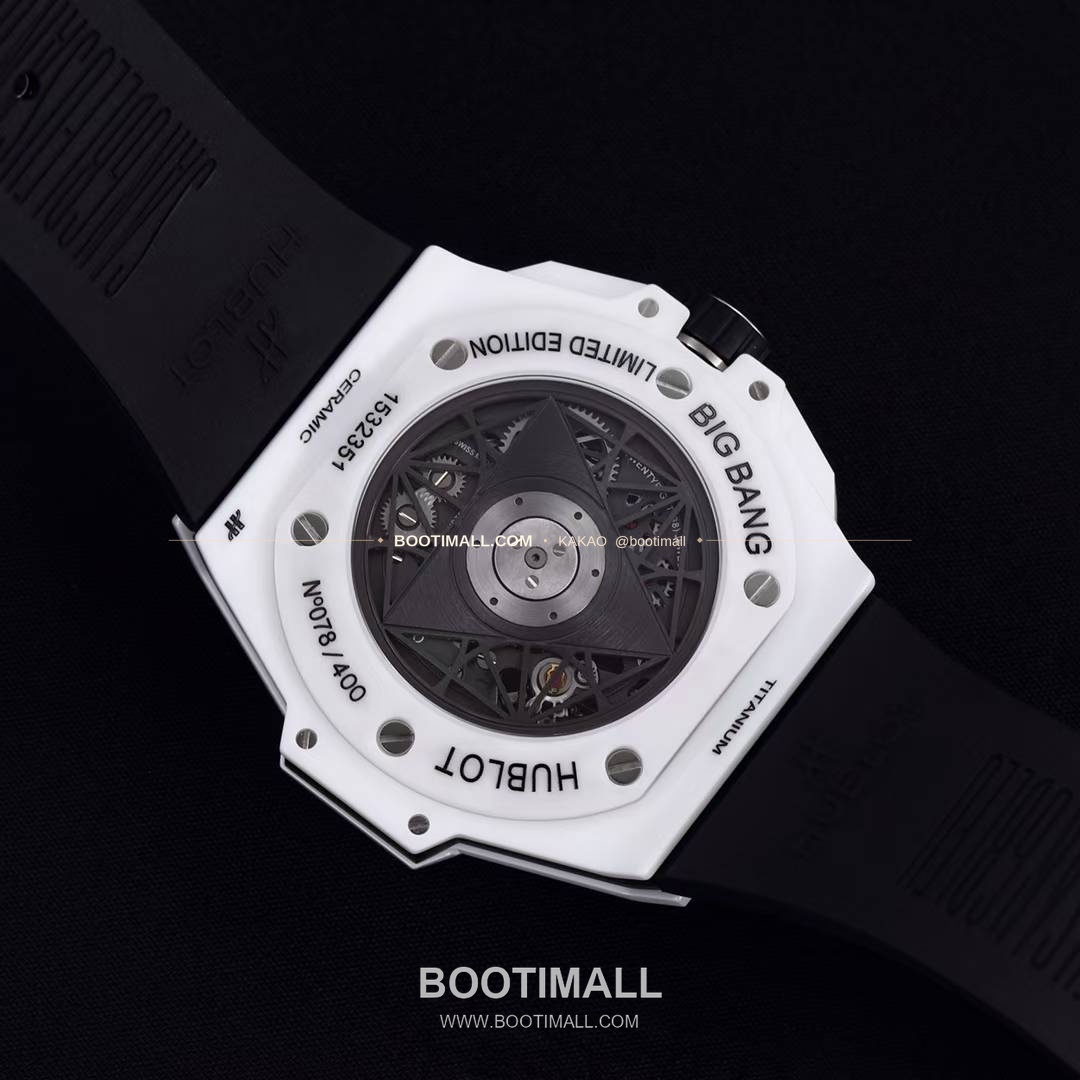위블로 빅뱅 상블루 II 세라믹 스켈레톤 플라이백 크로노그래프 오토매틱 Hublot Big Bang Sang Bleu II Ceramic Skeleton Flyback Chronograph Automatic 45mm 8