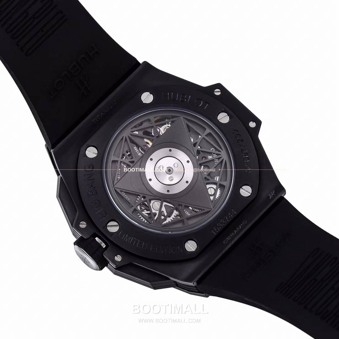 위블로 빅뱅 상블루 II 세라믹 스켈레톤 플라이백 크로노그래프 오토매틱 Hublot Big Bang Sang Bleu II Ceramic Skeleton Flyback Chronograph Automatic 45mm 8