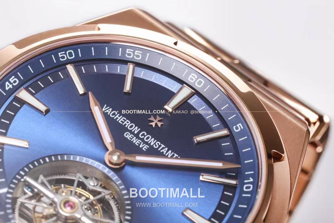 바쉐론 콘스탄틴 오버시즈 투르비용 블루 다이얼 오토매틱 Vacheron Constantin Overseas Tourbillon Blue Dial Automatic 42.5mm 4