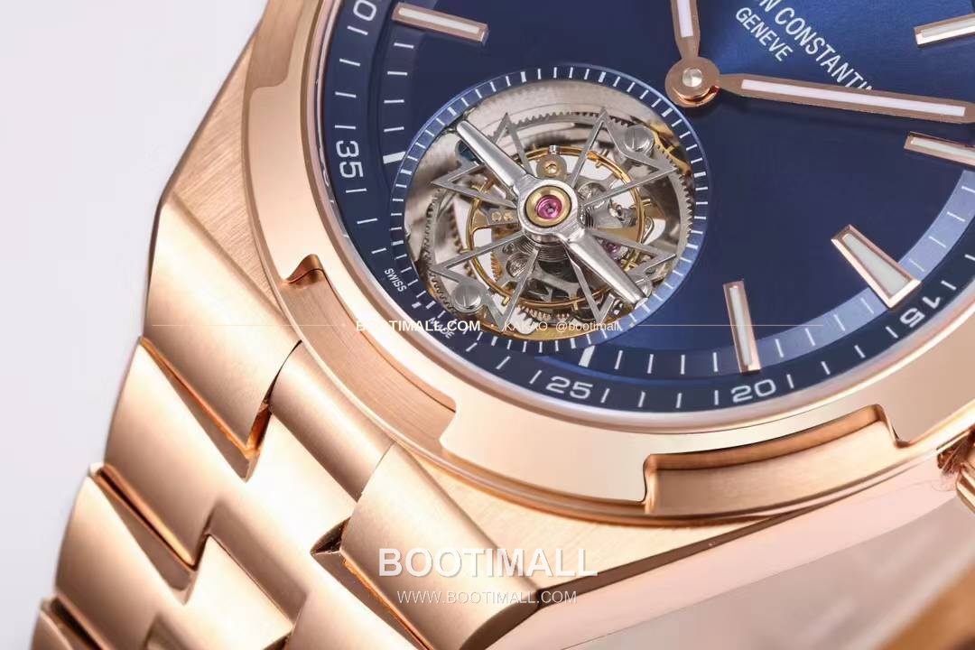 바쉐론 콘스탄틴 오버시즈 투르비용 블루 다이얼 오토매틱 Vacheron Constantin Overseas Tourbillon Blue Dial Automatic 42.5mm 5