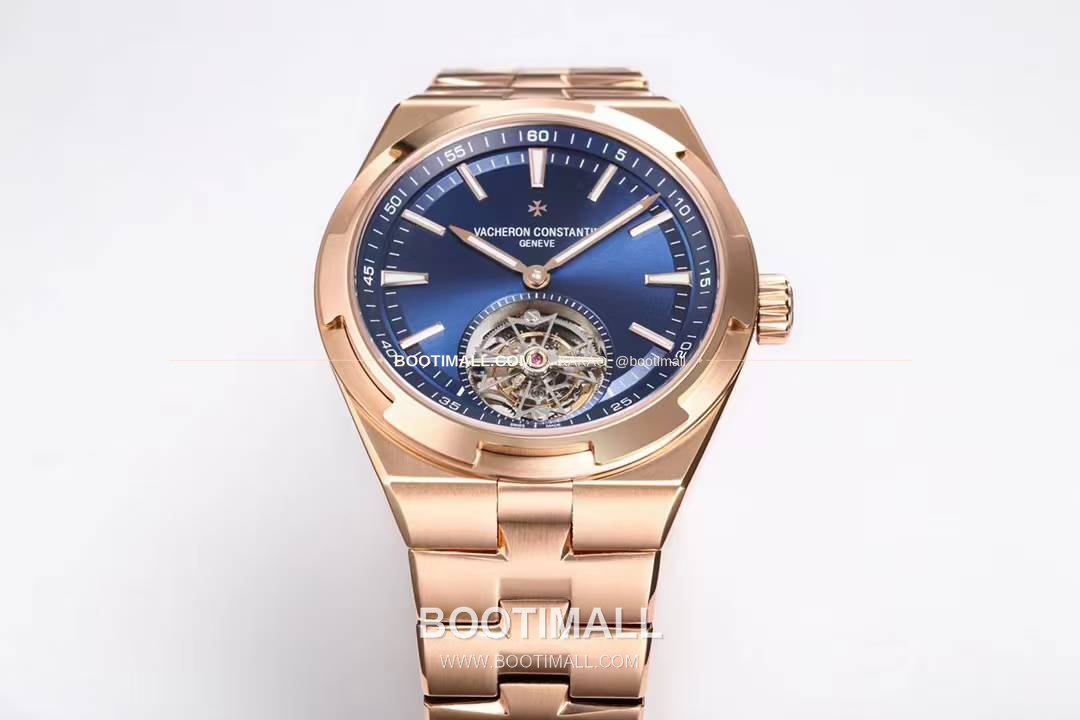 바쉐론 콘스탄틴 오버시즈 투르비용 블루 다이얼 오토매틱 Vacheron Constantin Overseas Tourbillon Blue Dial Automatic 42.5mm 9