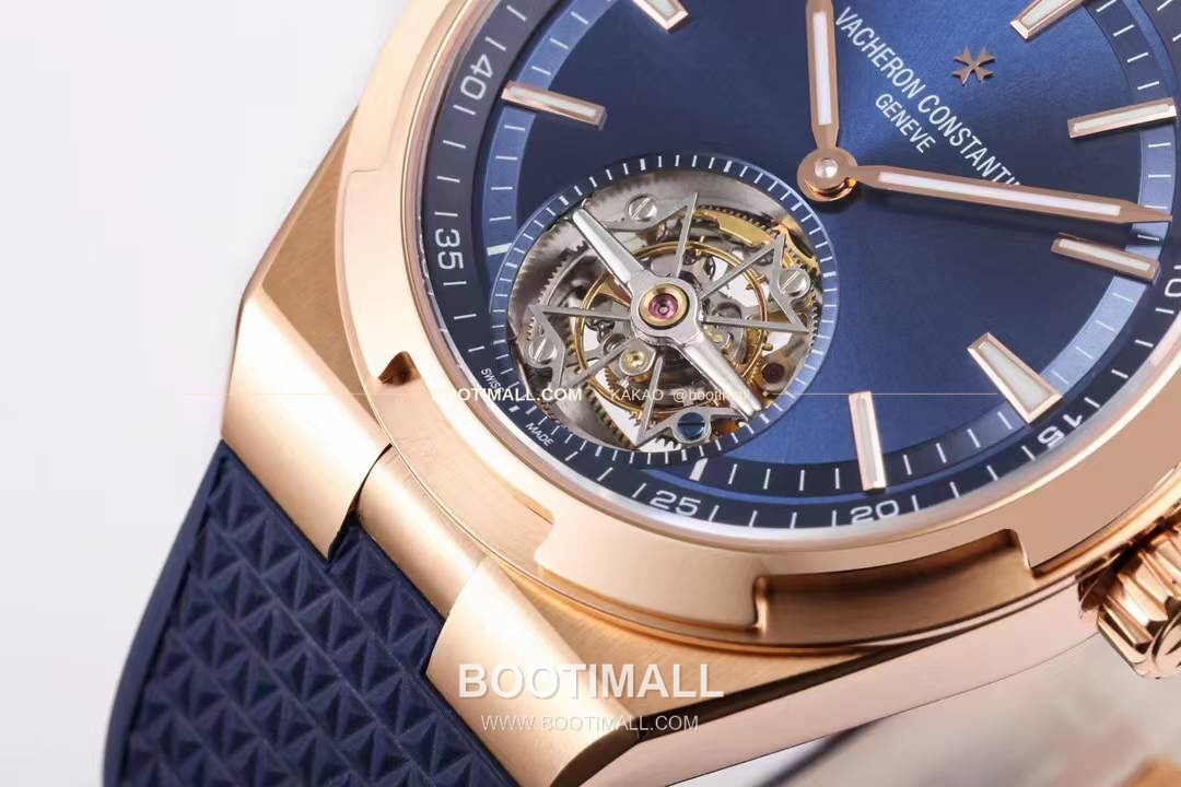 바쉐론 콘스탄틴 오버시즈 투르비용 블루 다이얼 오토매틱 Vacheron Constantin Overseas Tourbillon Blue Dial Automatic 42.5mm 5