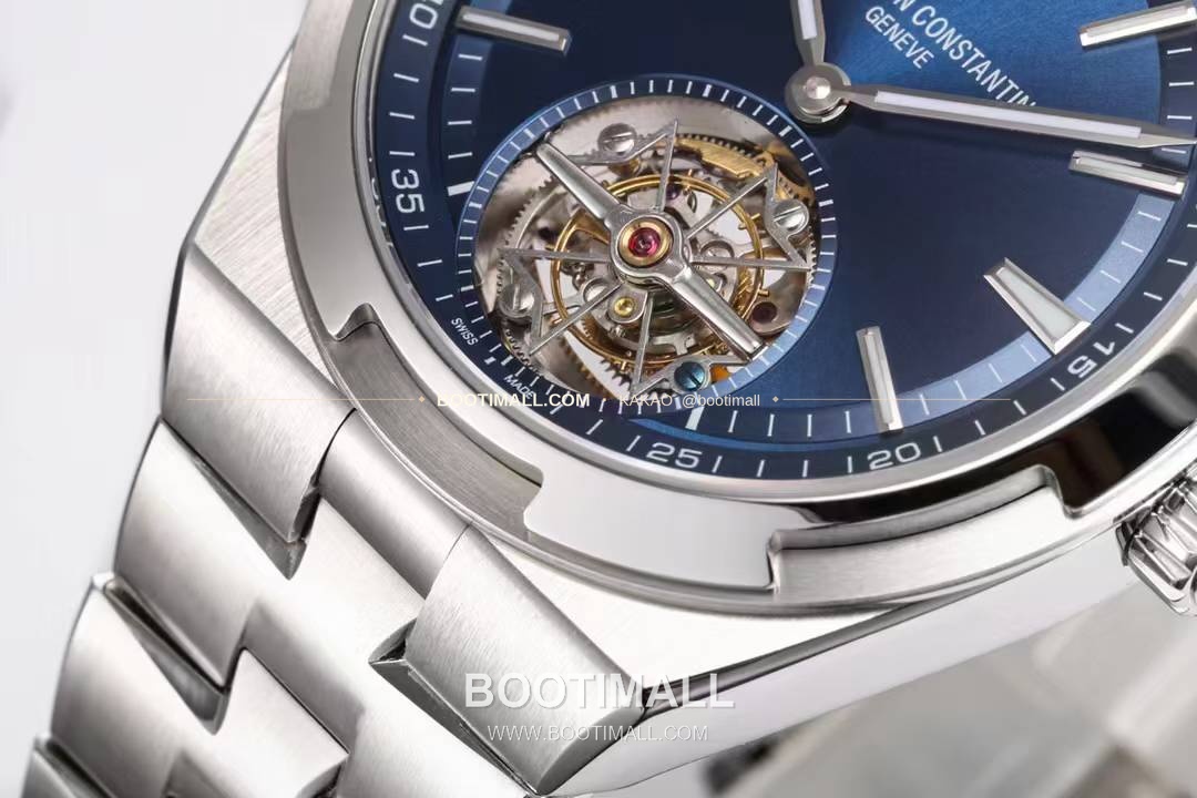 바쉐론 콘스탄틴 오버시즈 투르비용 블루 다이얼 오토매틱 Vacheron Constantin Overseas Tourbillon Blue Dial Automatic 42.5mm 5