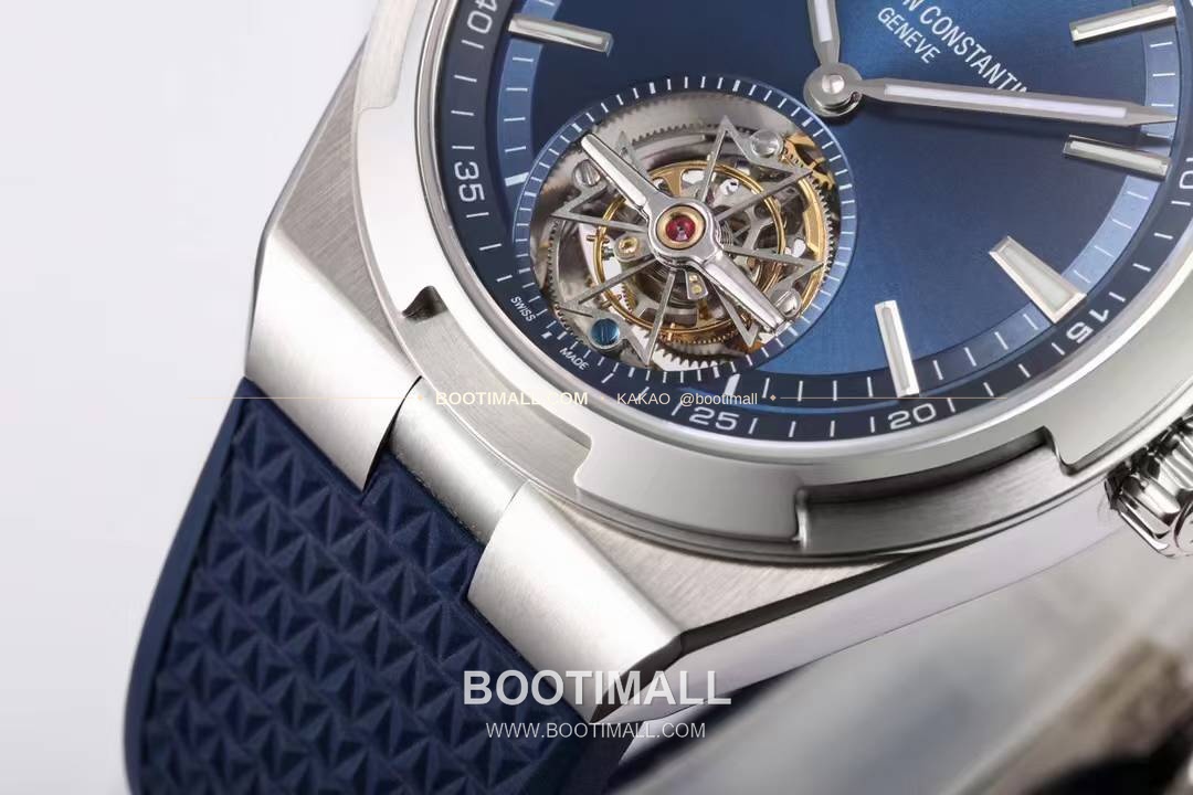 바쉐론 콘스탄틴 오버시즈 투르비용 블루 다이얼 오토매틱 Vacheron Constantin Overseas Tourbillon Blue Dial Automatic 42.5mm 6