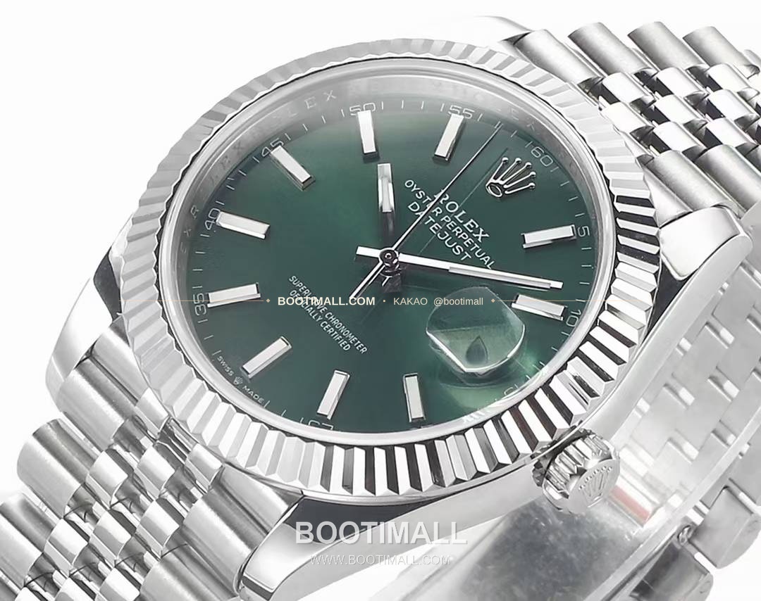 롤렉스 데이트저스트 41 블랙 다이얼 오토매틱 Rolex Datejust 41 Black Dial Automatic 41mm 3