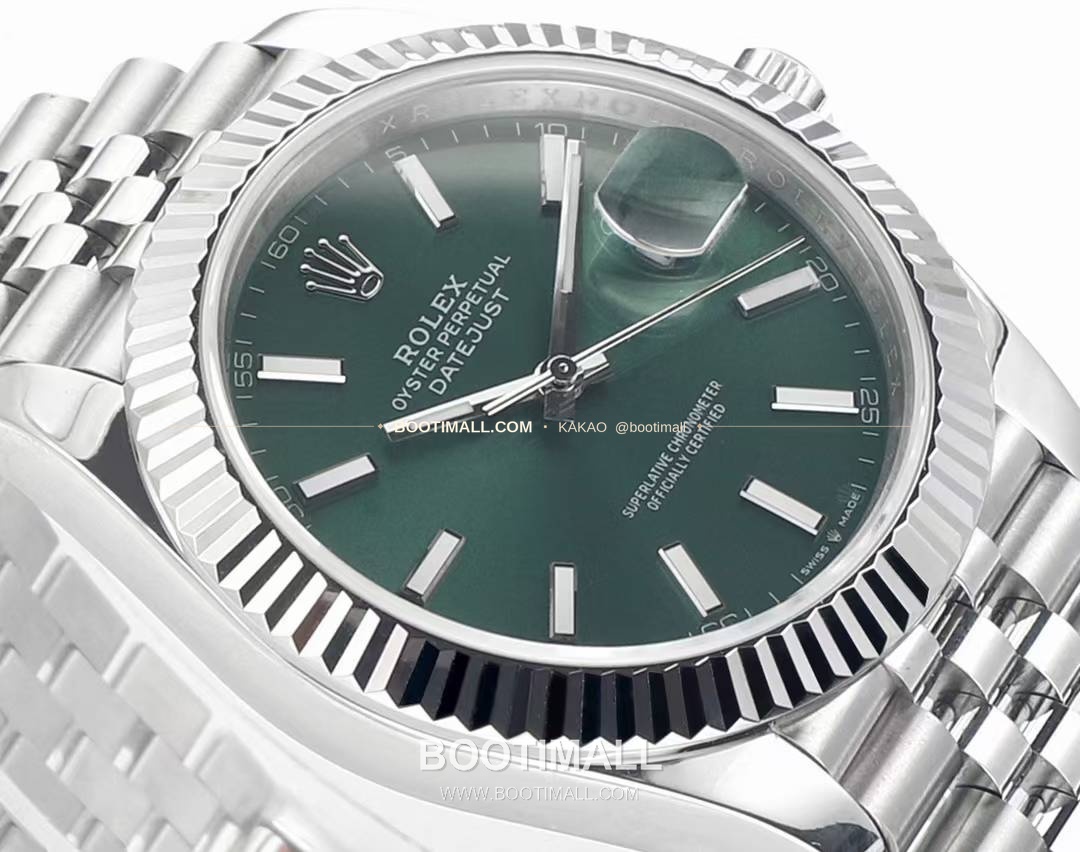 롤렉스 데이트저스트 41 블랙 다이얼 오토매틱 Rolex Datejust 41 Black Dial Automatic 41mm 5