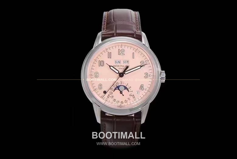 파텍필립 5320G 퍼페추얼 캘린더 문페이즈 크림 다이얼 오토매틱 Patek Philippe 5320G Perpetual Calendar Moonphase Cream Dial Automatic 40mm 1