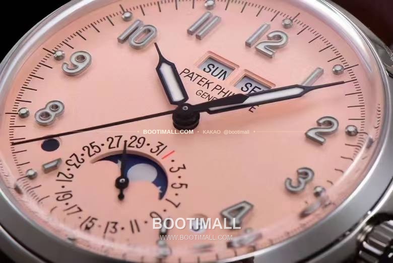 파텍필립 5320G 퍼페추얼 캘린더 문페이즈 크림 다이얼 오토매틱 Patek Philippe 5320G Perpetual Calendar Moonphase Cream Dial Automatic 40mm 3