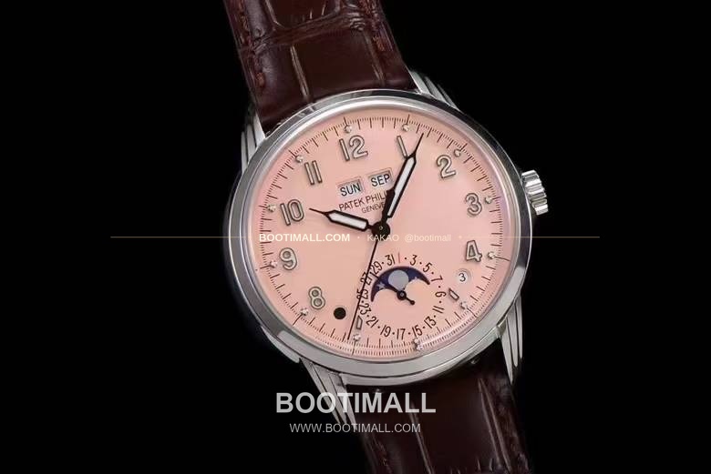 파텍필립 5320G 퍼페추얼 캘린더 문페이즈 크림 다이얼 오토매틱 Patek Philippe 5320G Perpetual Calendar Moonphase Cream Dial Automatic 40mm 5