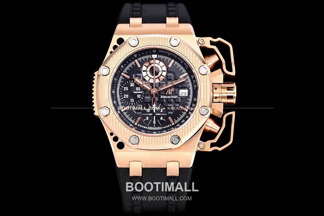 오데마피게 로열오크 오프쇼어 서바이버 크로노그래프 블랙 오토매틱 Audemars Piguet Royal Oak Offshore Survivor Chronograph Black Automatic 44mm 1