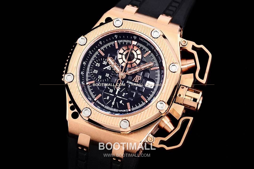 오데마피게 로열오크 오프쇼어 서바이버 크로노그래프 블랙 오토매틱 Audemars Piguet Royal Oak Offshore Survivor Chronograph Black Automatic 44mm 3