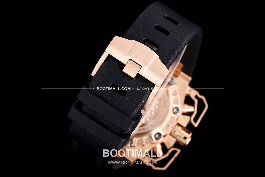 오데마피게 로열오크 오프쇼어 서바이버 크로노그래프 블랙 오토매틱 Audemars Piguet Royal Oak Offshore Survivor Chronograph Black Automatic 44mm 9