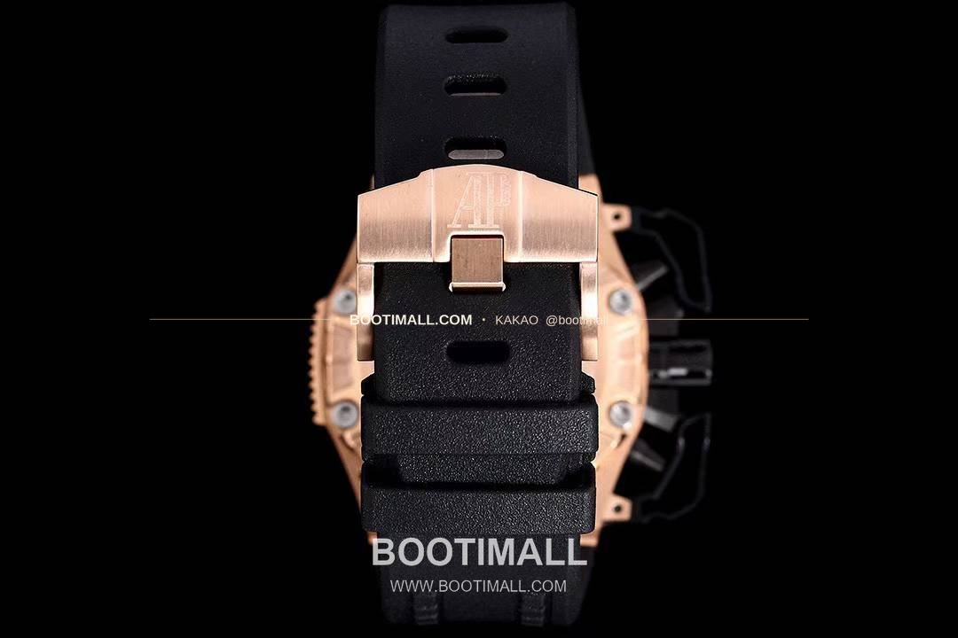 오데마피게 로열오크 오프쇼어 서바이버 크로노그래프 블랙 오토매틱 Audemars Piguet Royal Oak Offshore Survivor Chronograph Black Automatic 44mm 9