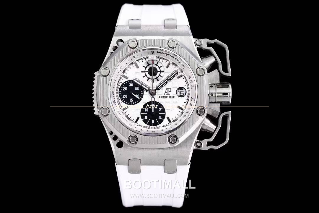 오데마피게 로열오크 오프쇼어 서바이버 크로노그래프 블랙 오토매틱 Audemars Piguet Royal Oak Offshore Survivor Chronograph Black Automatic 44mm 1