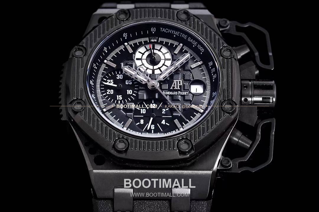 오데마피게 로열오크 오프쇼어 서바이버 크로노그래프 블랙 오토매틱 Audemars Piguet Royal Oak Offshore Survivor Chronograph Black Automatic 44mm 3