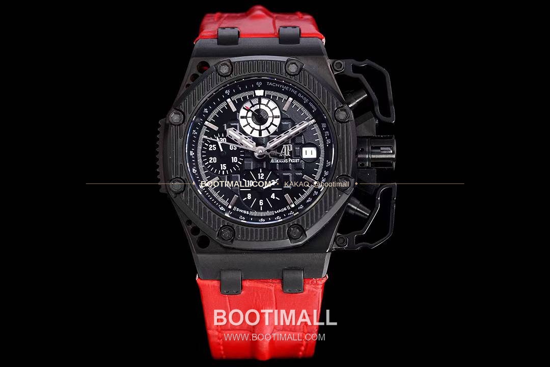 오데마피게 로열오크 오프쇼어 서바이버 크로노그래프 블랙 오토매틱 Audemars Piguet Royal Oak Offshore Survivor Chronograph Black Automatic 44mm 1