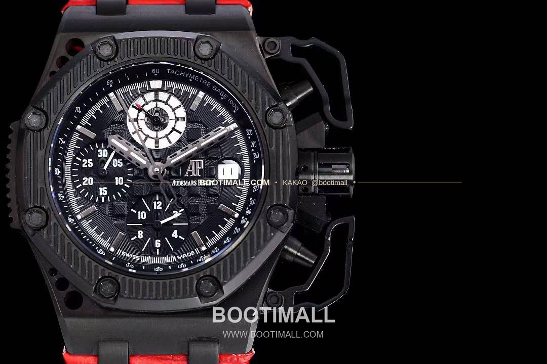 오데마피게 로열오크 오프쇼어 서바이버 크로노그래프 블랙 오토매틱 Audemars Piguet Royal Oak Offshore Survivor Chronograph Black Automatic 44mm 2