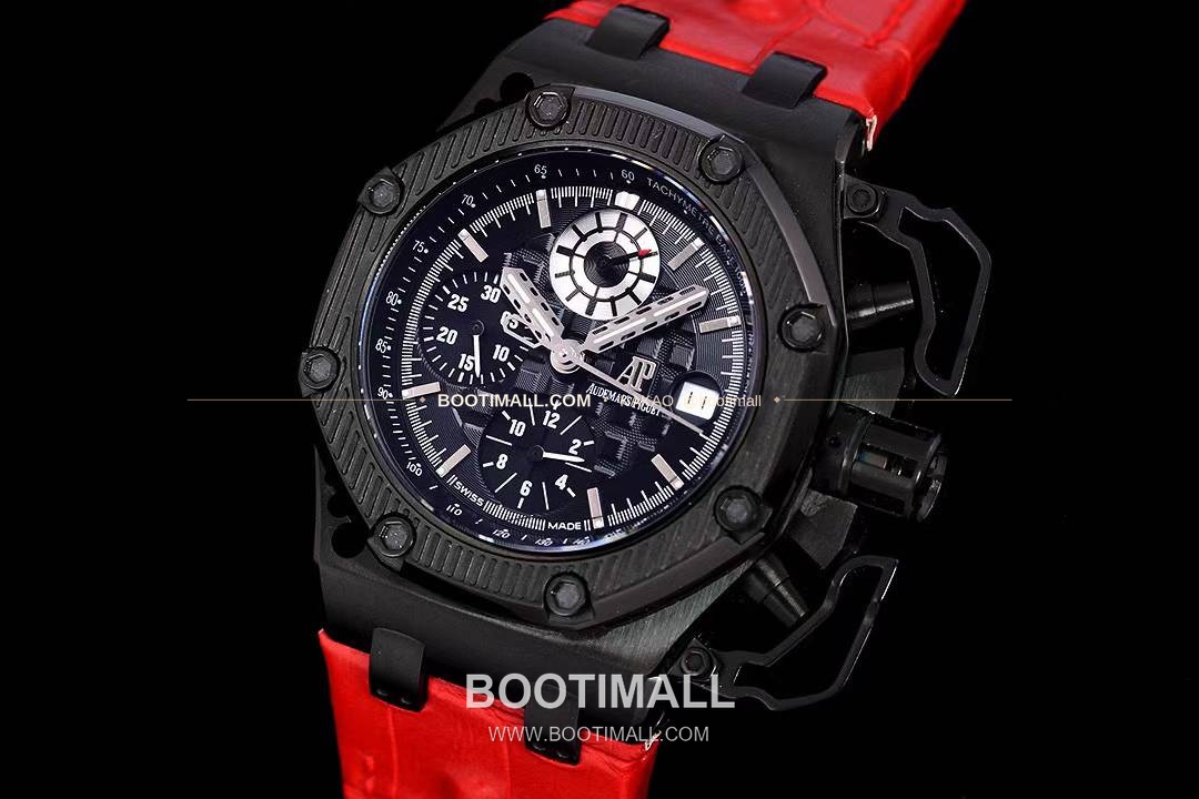 오데마피게 로열오크 오프쇼어 서바이버 크로노그래프 블랙 오토매틱 Audemars Piguet Royal Oak Offshore Survivor Chronograph Black Automatic 44mm 4