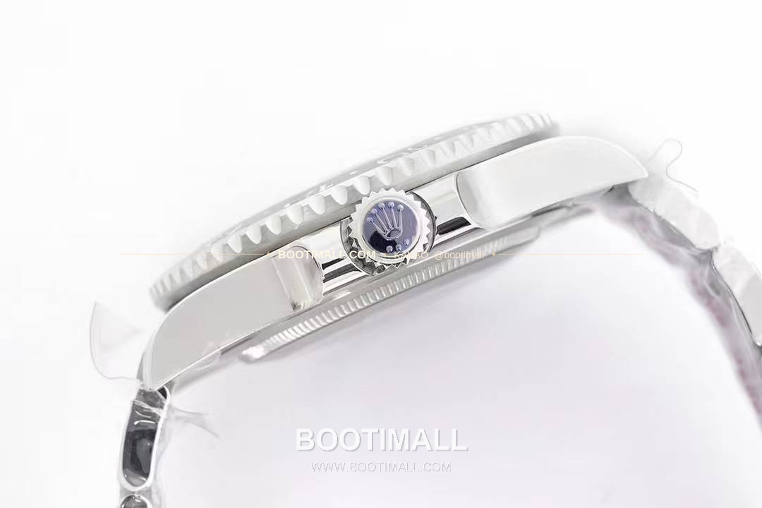 롤렉스 GMT 마스터 II 레프트핸드 스프라이트 그린 블랙 베젤 오토매틱 Rolex GMT-Master II Left Hand Sprite Green Black Bezel Automatic 40mm 5