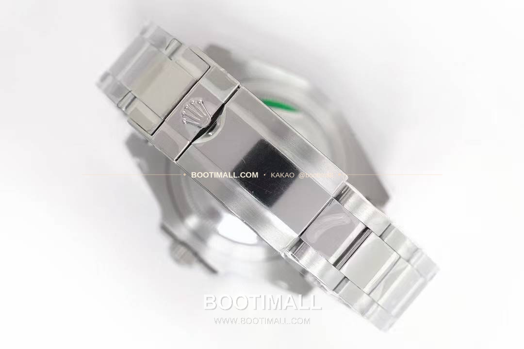 롤렉스 GMT 마스터 II 레프트핸드 스프라이트 그린 블랙 베젤 오토매틱 Rolex GMT-Master II Left Hand Sprite Green Black Bezel Automatic 40mm 9