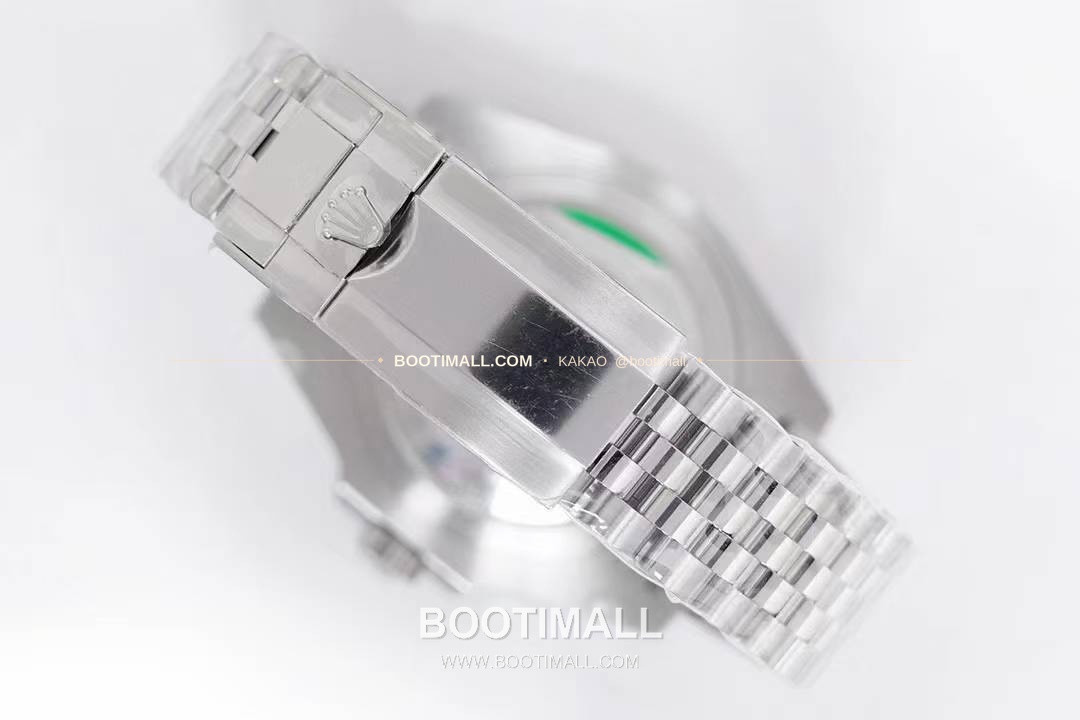 롤렉스 GMT 마스터 II 레프트핸드 스프라이트 그린 블랙 베젤 오토매틱 Rolex GMT-Master II Left Hand Sprite Green Black Bezel Automatic 40mm 9