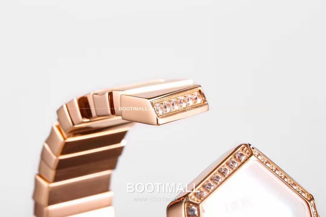 디올 젬 디올 천연석 다이얼 다이아세팅 쿼츠 Dior Gem Dior Natural Stone Dial Diamond Set Quartz 27x25mm 5