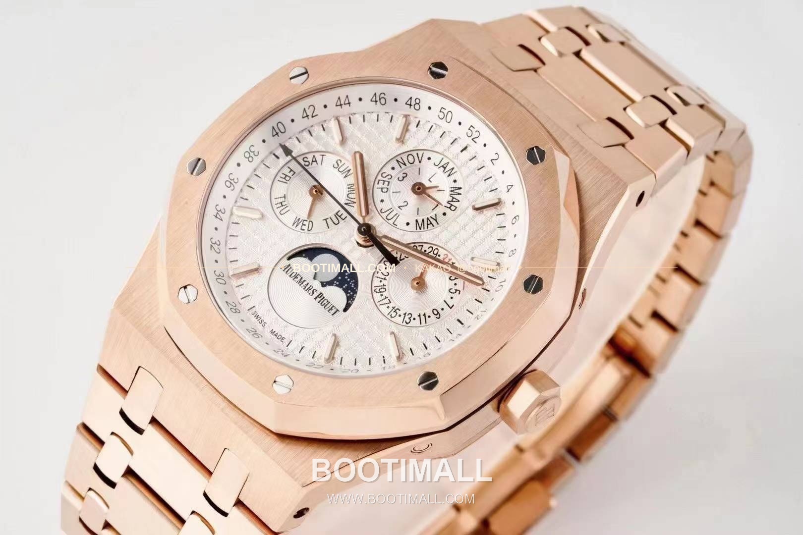 오데마피게 로열오크 퍼페추얼 캘린더 문페이즈 오토매틱 Audemars Piguet Royal Oak Perpetual Calendar Moonphase Automatic 41mm 4