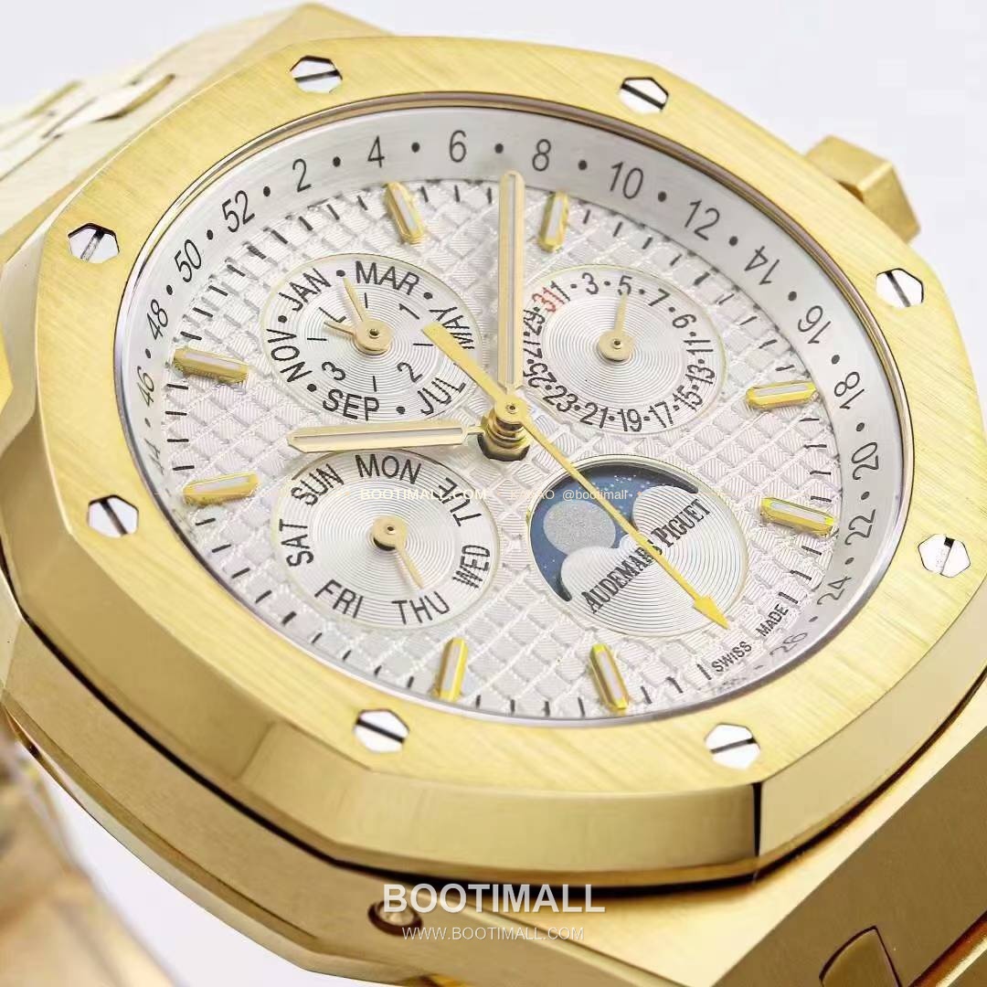 오데마피게 로열오크 퍼페추얼 캘린더 문페이즈 오토매틱 Audemars Piguet Royal Oak Perpetual Calendar Moonphase Automatic 41mm 3