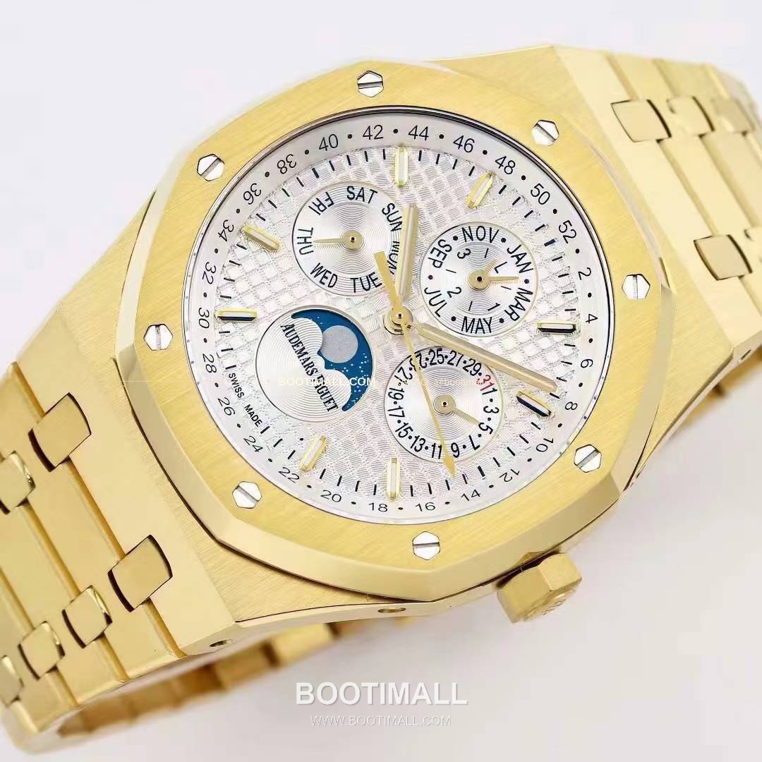 오데마피게 로열오크 퍼페추얼 캘린더 문페이즈 오토매틱 Audemars Piguet Royal Oak Perpetual Calendar Moonphase Automatic 41mm 4