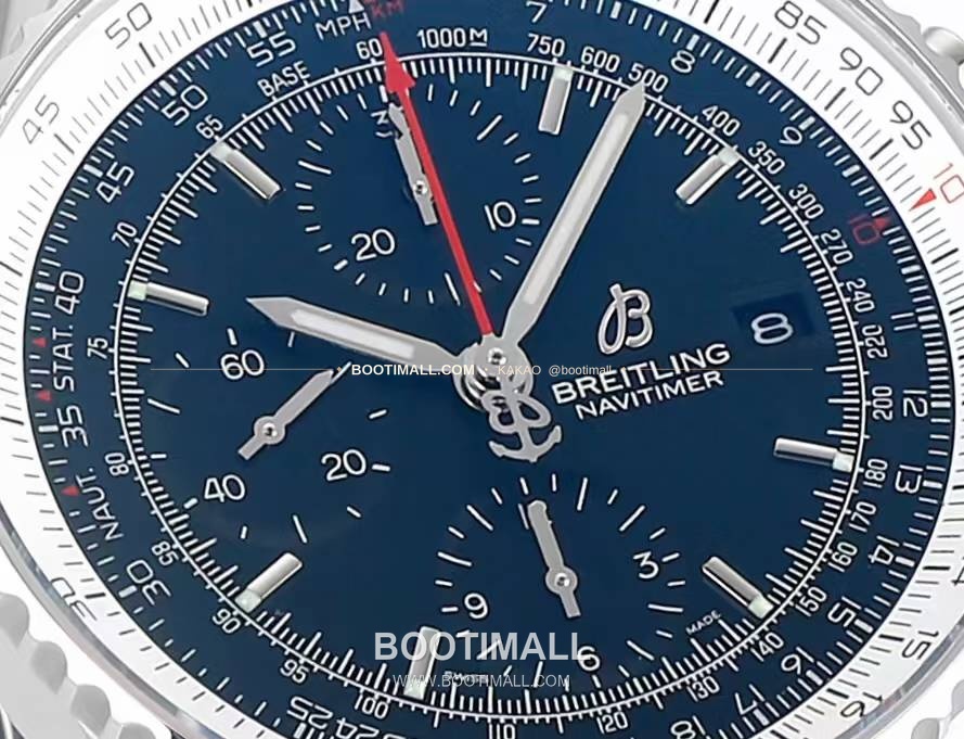 브라이틀링 내비타이머 항공 슬라이드룰 크로노그래프 오토매틱 Breitling Navitimer Aviation Slide Rule Chronograph Automatic 43mm 5