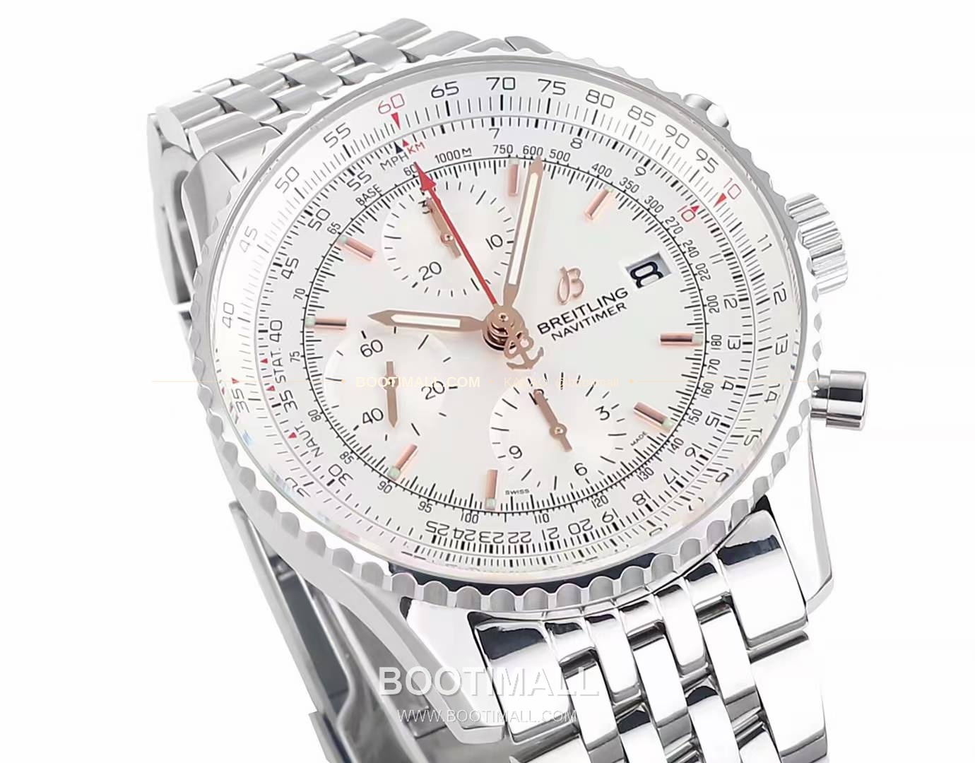 브라이틀링 내비타이머 항공 슬라이드룰 크로노그래프 오토매틱 Breitling Navitimer Aviation Slide Rule Chronograph Automatic 43mm 3