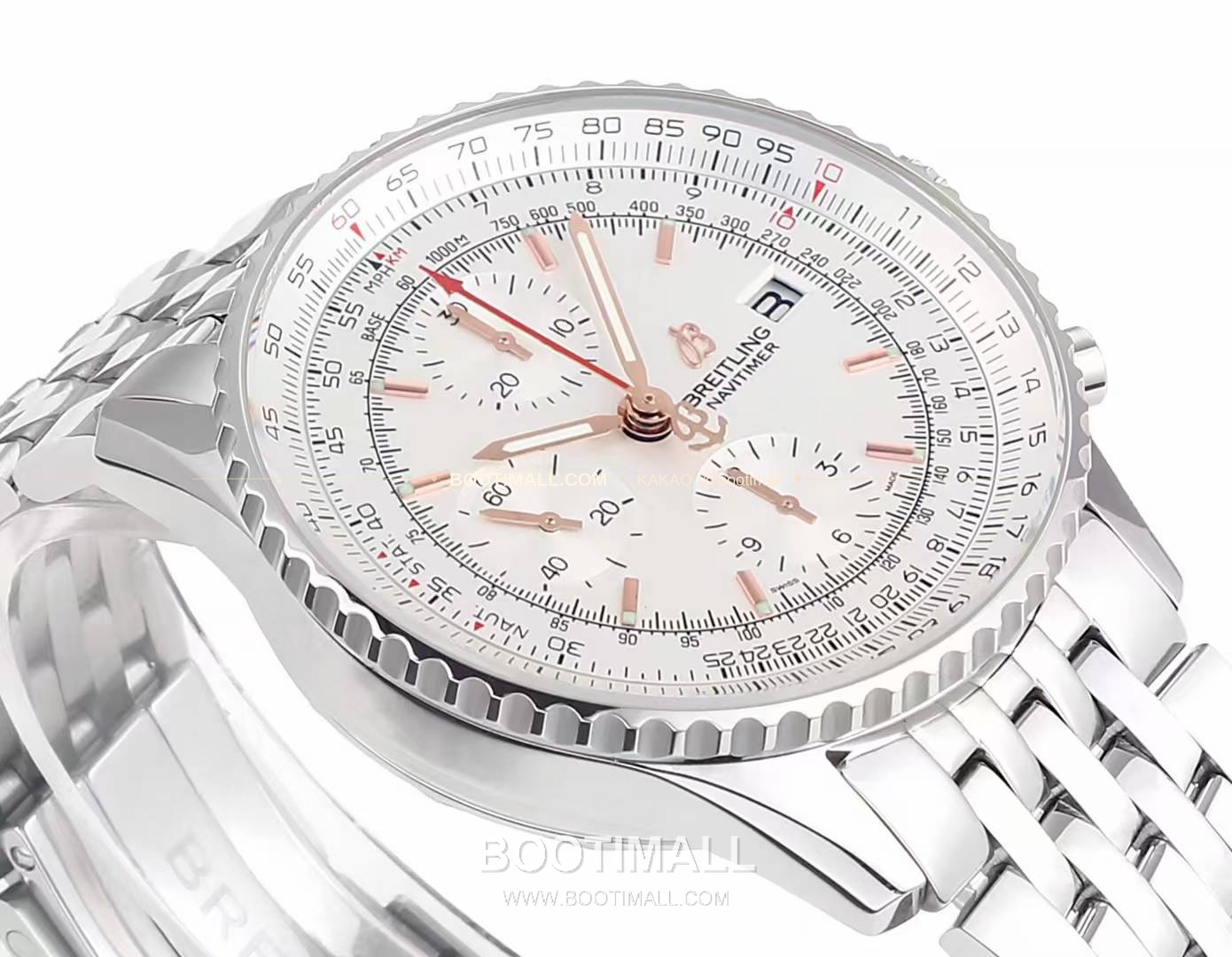 브라이틀링 내비타이머 항공 슬라이드룰 크로노그래프 오토매틱 Breitling Navitimer Aviation Slide Rule Chronograph Automatic 43mm 4