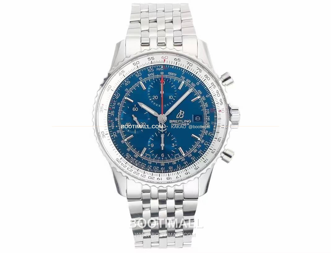 브라이틀링 내비타이머 항공 슬라이드룰 크로노그래프 오토매틱 Breitling Navitimer Aviation Slide Rule Chronograph Automatic 43mm 1